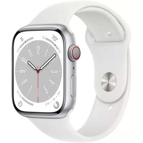 buy Smart Watch Apple Apple Watch Series 8 41mm GPS Only - Silver - click for details